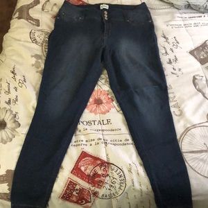 Plus size jeans